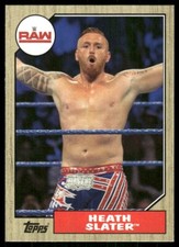 2017 Topps Heritage WWE #49 Heath Slater wrestling card