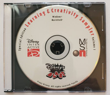 Disney's Daily Blast Learning Creativity Sampler Vol 1 PC CD-ROM Disc Only