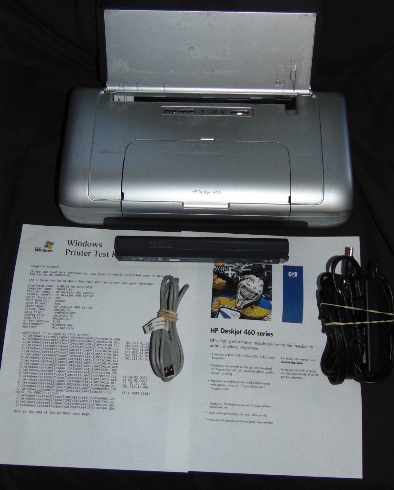Hp deskjet 460 manual download.