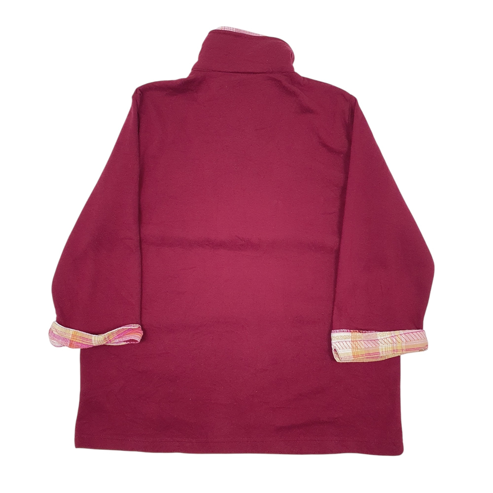 COMFORT CORNER 1/4 Quarter Zip Polyester Fleece Jumper Womens M image 3