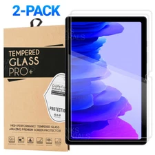 2-Pack Tempered Glass Screen Protector For Galaxy Tab A7 10.4" 2020 SM-T500
