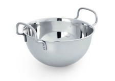 Eischnee Schneeschlagkessel Schlagkessel Rührschüssel Ø 26 cm / 4L Gastlando