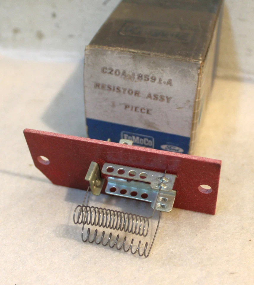 1965 1966 1967 Ford Mustang GT GTA Shelby Cougar Xr7 NOS HEATER BLOWER RESISTOR - Image 3 of 3