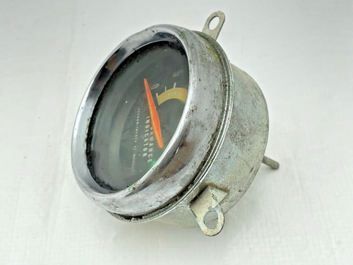 1967 Mopar B & C Console Mounted Performance Indicator Vacuum Gauge Cluster - Picture 7 of 14