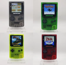 Funnyplaying IPS Backlit Gameboy Color & Carry Sleeve, GBC Console System Custom
