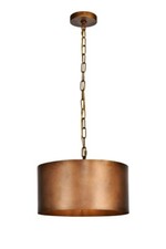 Vintage Brass Kitchen Island Dining Room Farmhouse Pendant Chandelier Lighting