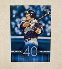 Ivan Rodriguez 2015 Topps Free Agent 40 Insert Card #F40-15 Florida Marlins HOF