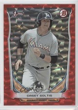 2014 Bowman Draft Red Ice 33/150 Casey Soltis #DP110 0l2