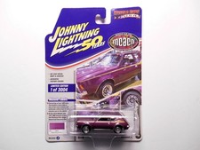 Mcacn Wild Plum Poly 1971 Amc Gremlin X Die-cast Car Wrrs By Johnny Lightning