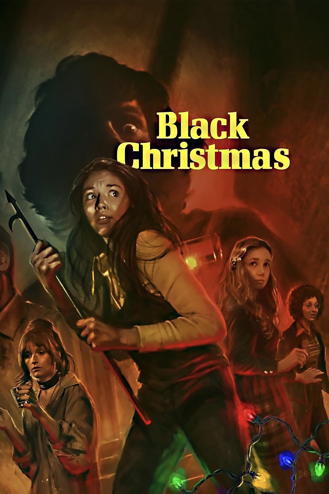 BLACK CHRISTMAS 1974 HOLIDAY HORROR Movie Poster MADE IN USA #5