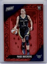 2025 Panini Black Friday - Red Drip #BF10 Paige Bueckers Rookie /75