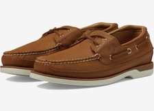 Zapatos de barco Sperry para hombre copa dorada Mako marrón claro 8,5 ancho Sts25262