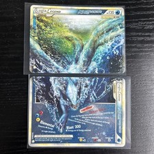 Lugia Legend top and bottom English 113/123 + 114/123 (Both Have Swirls)