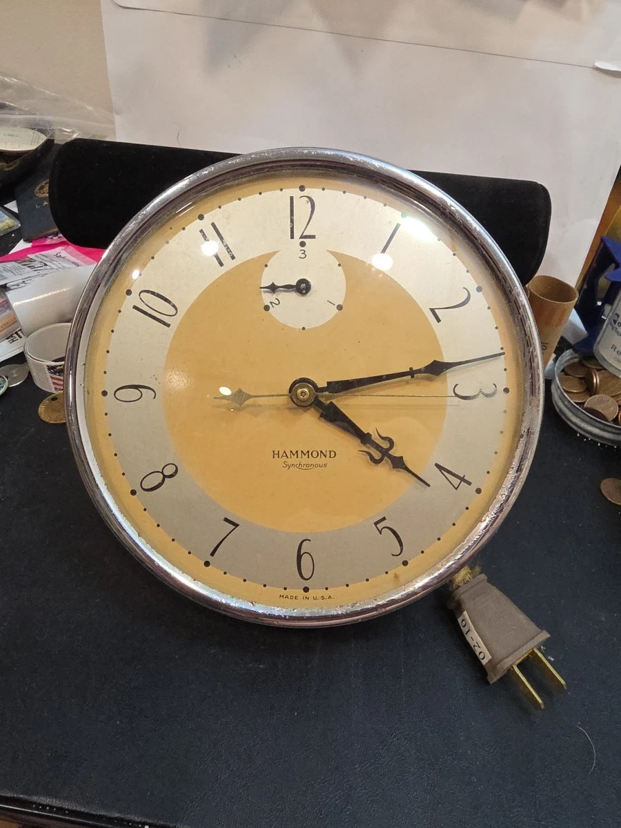 Hammond Collectible Wall Clocks 1920-1949 Time Period Manufactured
