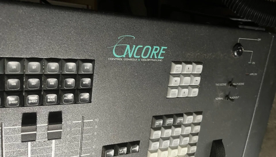 2 Encore By Colortran Inc. Professional Stage Lighting Consoles 24/48 and 48/96 - Image 3 of 4