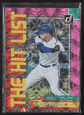2022 Donruss #THL-12 Corey Seager The Hit List Pink Fireworks
