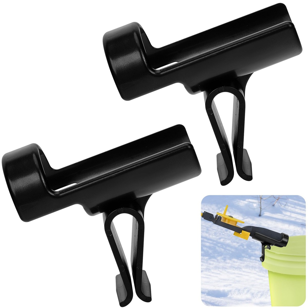 ice fishing rod holder for bucket Single 5 Gallon – Rod Rail Tackle Turn your bucket into an even more useful tool on the ice with the Eskimo Bucket Caddy 2-Pack Adjustable Bucket Rod Holders