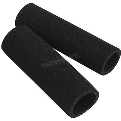 Bikers Choice Black Replacement Grip Covers - 19047SH4