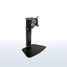VIVO Pneumatic Free Standing Single Monitor Desk Stand, STAND-V001V, Up to 32in