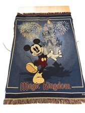 Disney Magic Kingdom Mickey Mouse Throw Blanket