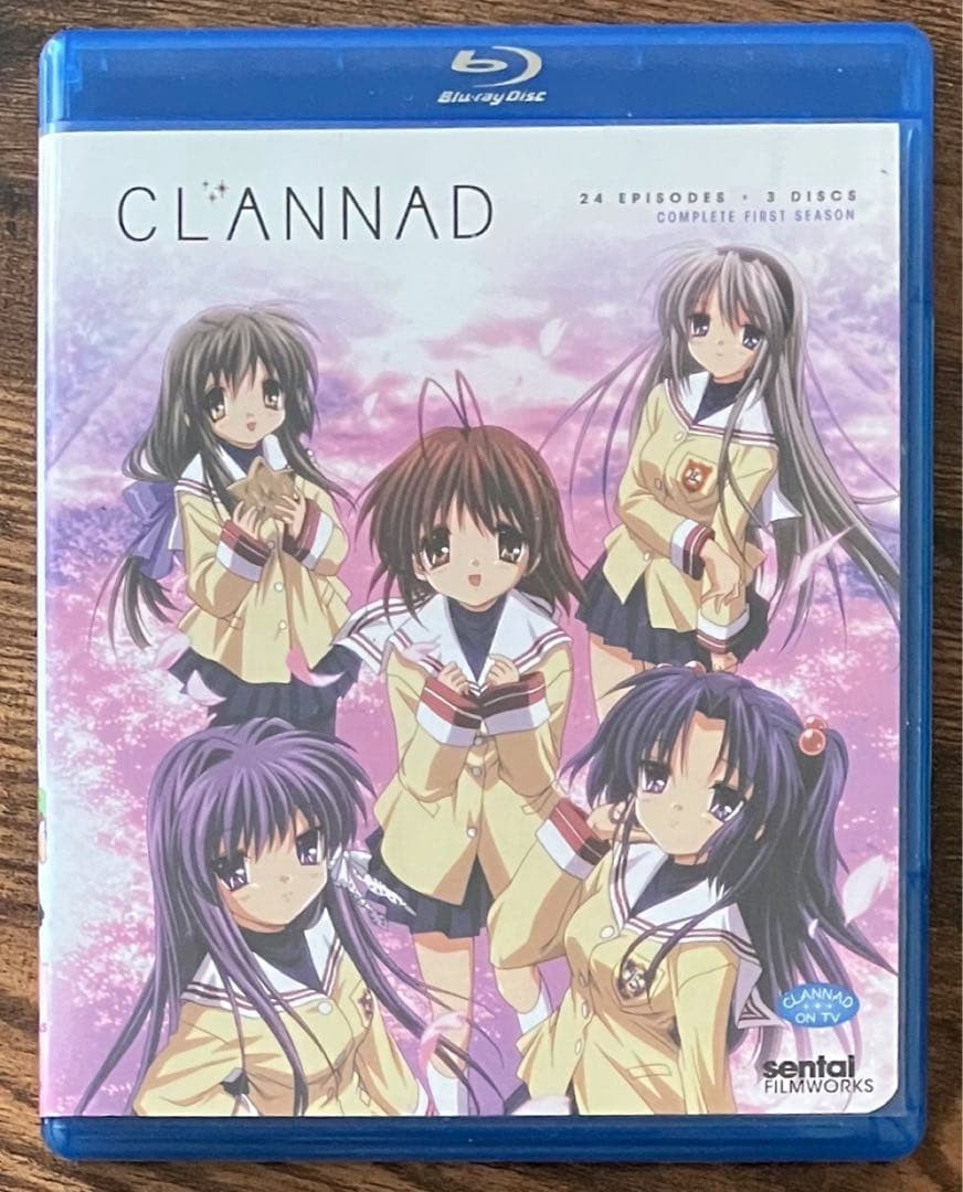 Clannad Complete First Season Blu Ray Overseas Edition Region A