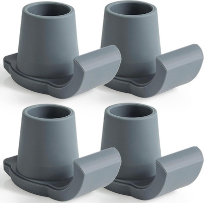 Walker Ski Glides for 1 1/8'' Folding Walkers, 4 Pack Replacement Walker Glides,