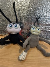 Disney Pixar A Bug's Life FRANCIS Ladybug Plush Toy Vintage Kids Movie