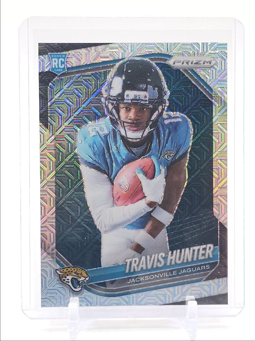 TRAVIS HUNTER 2025 PANINI PRIZM ROOKIE MOJO VARIATION RC 01/25 Q5876