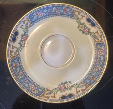 Thomas Bavaria (Rosenthal) Demitasse Saucers Queen Louise Set 3