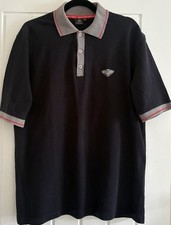 Mercedes-Benz F1 / Motorsport Polo Shirt – Black/Grey – XL – 2000s Era