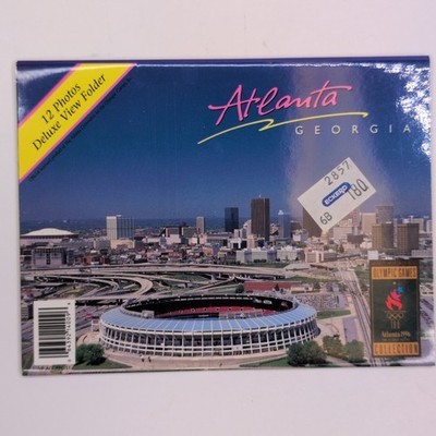 1996 Atlanta Georgia Olympic Games Deluxe View Folder 12 Photos Stadium E11