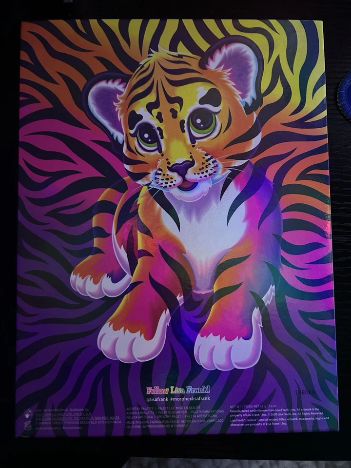 New Out of Box Morphe x Lisa Frank 35B Eyeshadow Palette - Image 4 of 4
