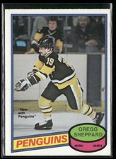 1980-81 O-Pee-Chee Gregg Sheppard #325 Pittsburgh Penguins