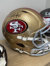 Frank Gore Autographed Full Size 49ers Replica Helmet