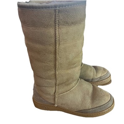 Vtg Original UGG Australia Tan Tall Leather Shearling 534 Boot 7