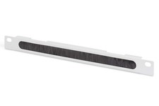 DIGITUS Cable entry panel - 10" (254 mm) - Cable entry - With brush strip - 0.5U