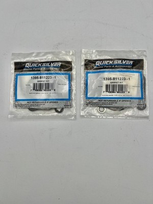 Mercury Quicksilver OEM Carb Gasket Kit for 30 HP to 125 HP 1395-8112231 PACK 2