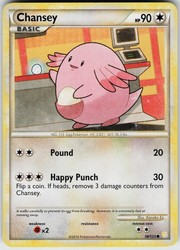 Chansey 58/123 HeartGold & SoulSilver Common