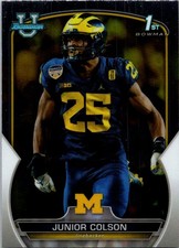 2022 Bowman University Chrome #47 Junior Colson