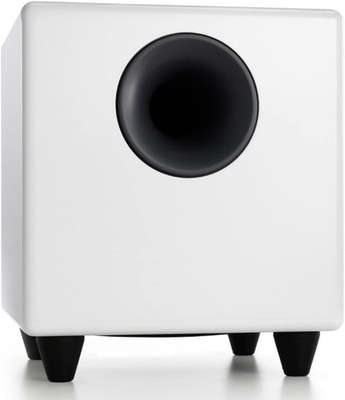 S8 Powered Subwoofer Speaker - 250W 8-Inch Home Woofer with Built-In Amplifier a