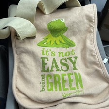 Hallmark Kermit the frog  Canvas Bag/purse It...
