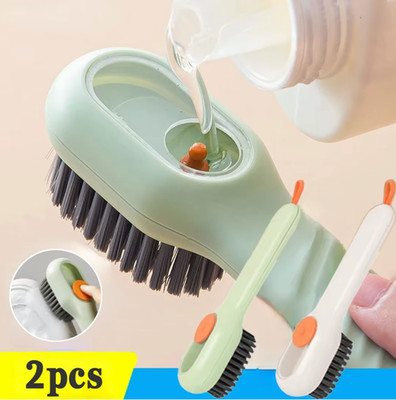 Multifunctional Cleaning Brush With Soap Dispenser