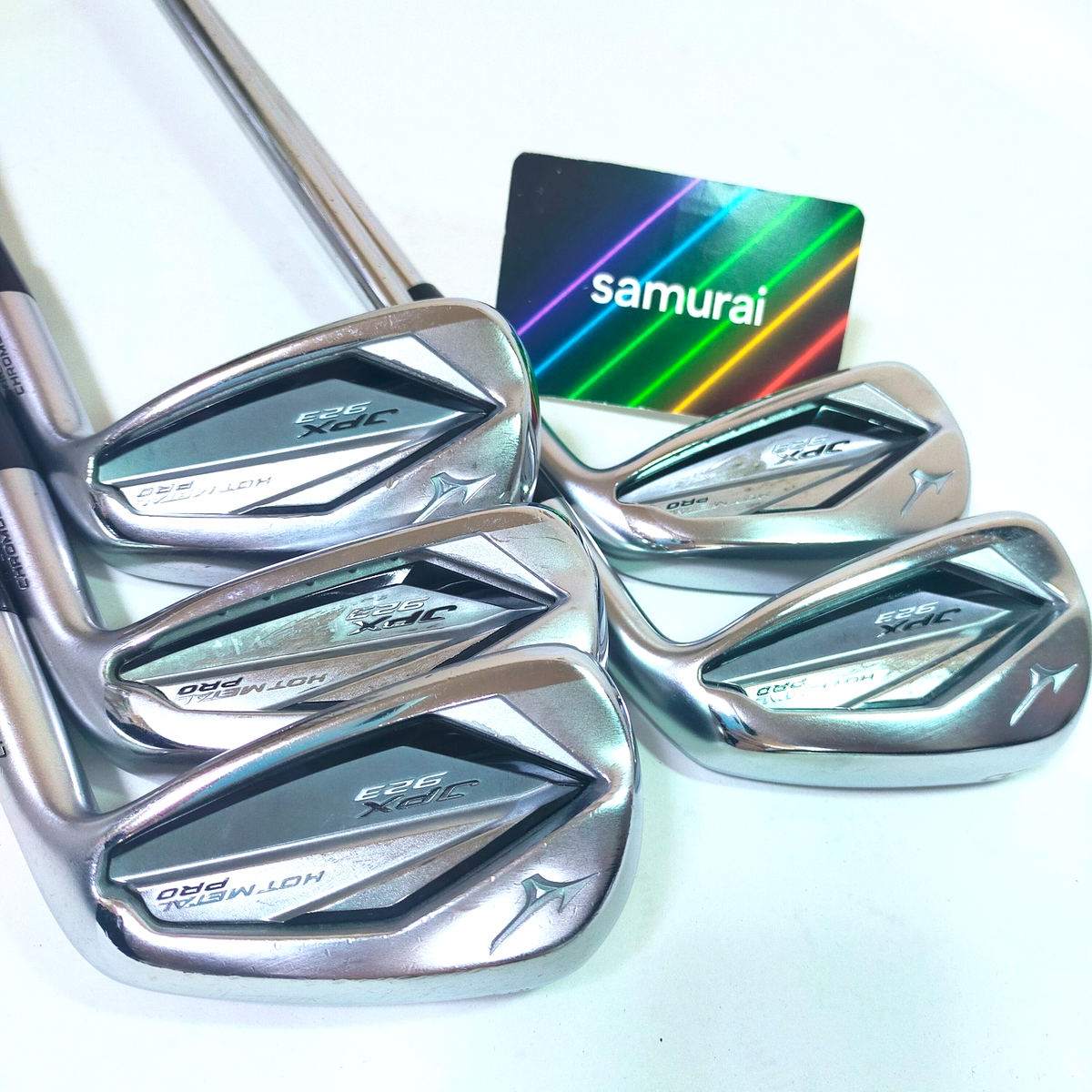 Mizuno JPX 923 Hot Metal Pro Iron Set 5pcs DG105 S200 Shaft Used