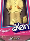 VTG 1983 Crystal Ken Doll Mattel #4898 In Box White Tux Barbie Companion