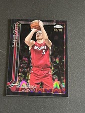2025-26 Topps Chrome Nikola Jovic Black Raywave Refractor/10!!!