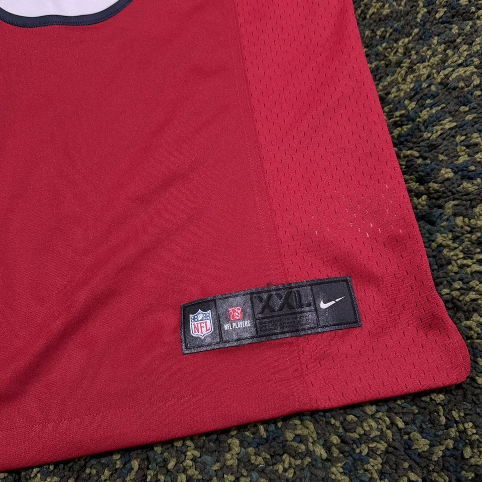 Camiseta de fútbol americano Nike NFL Houston Texans Arian Foster cosida en casa roja para hombre talla 2XL Foto 2 de 4