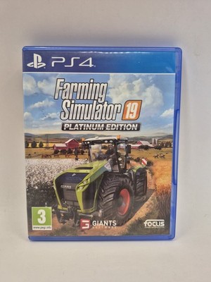Landwirtschafts-Simulator 19 Platinum Edition - Sony PlayStation 4 Spiel