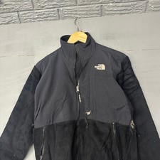 The North Face Denali Fleece Jacket Womens Small Black Full Zip Mock Neck Coat
