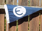 Vintage EMSWORTH CRUISING CLUB Sailing Club Flag Burgee Pennant
