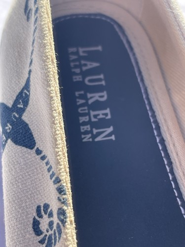 Lauren Ralph Lauren Woman’s Shoes Emilia Nautical Rope Bow Slip On Casual Style - Bild 3 von 11